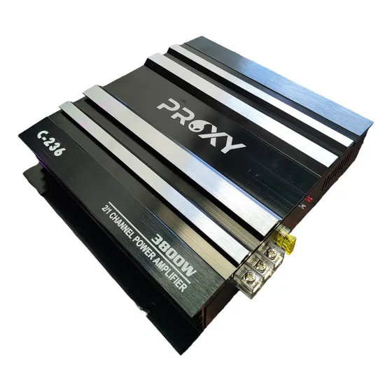 Planta De Sonido Carro 2 Canales 3800w Clase Ab