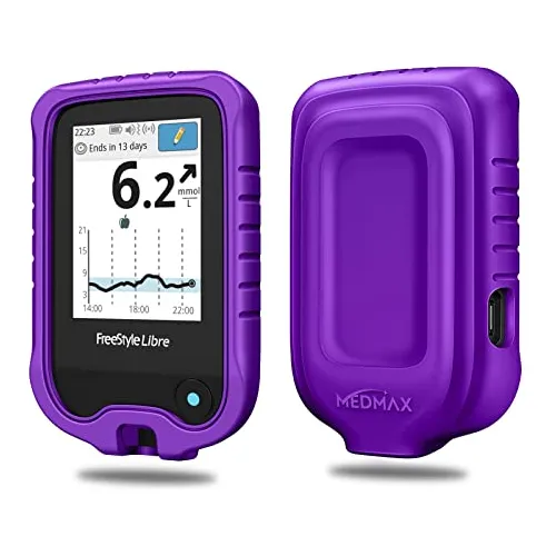 Funda Medidor Lector Glucosa Freestyle Libre - Purpura