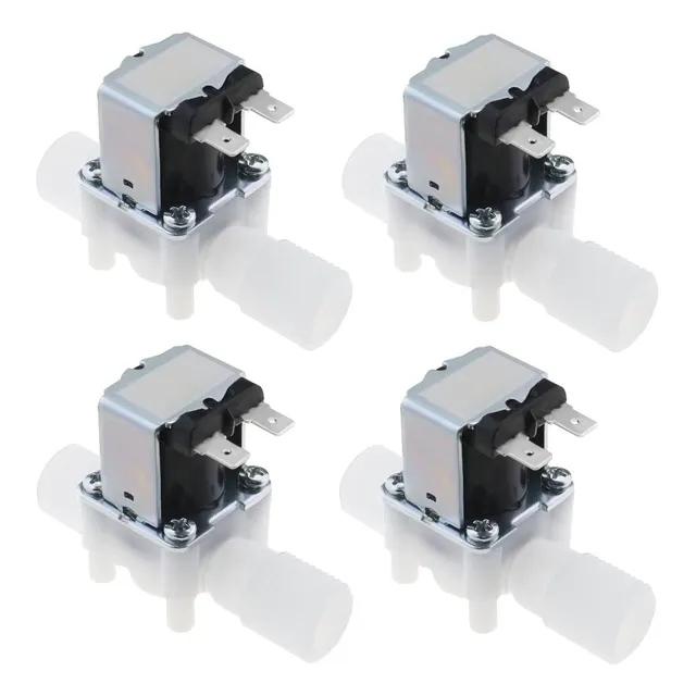 4 Pzas Electrovalvula 1/2 Valvula Agua Solenoide 12v Arduino