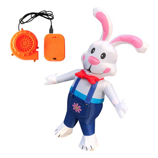 Disfraz Inflable Con Conejo De Pascua Disfraz Inflable Con Conejo De Pascua