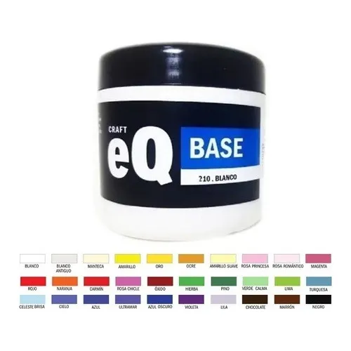 Base Acrílica Blanca Eqarte X 200 Cc 