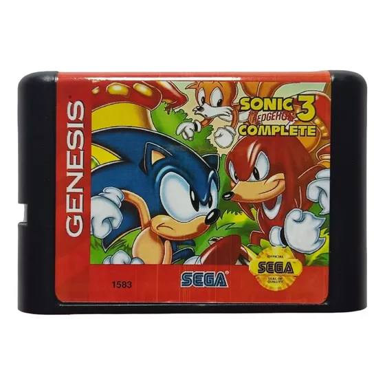 Sonic The Hedgehog 3 & Knuckles Complete Mega Drive Genesis