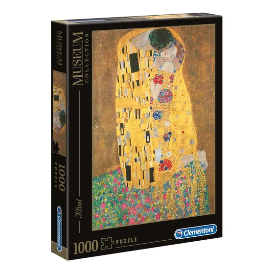 Rompecabezas Clementoni Museum Collection Klimt  - Il Bacio 31442 de 1000 piezas