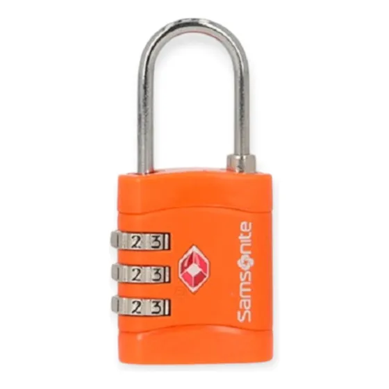 Candado Global Ta Combilock 3 Dial Tsa Orange