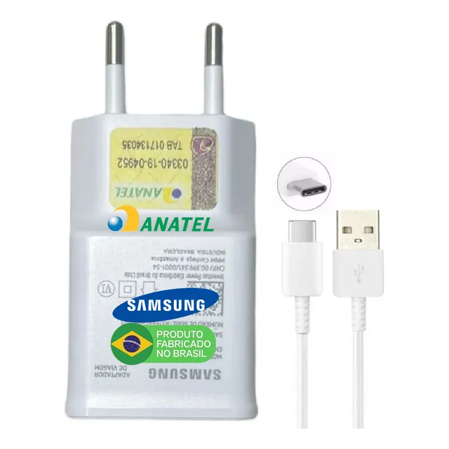 Carregador Original Samsung Turbo Usb Tipo C A11 A31 A51 M51