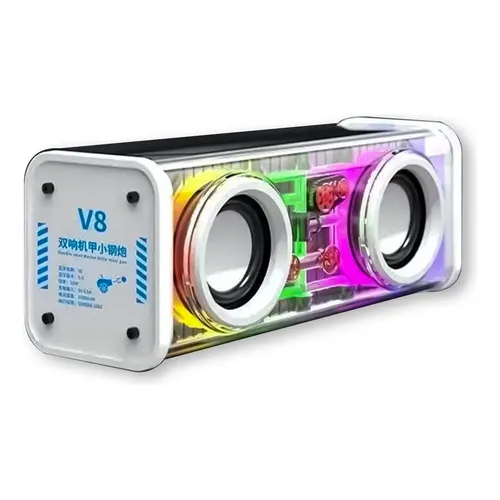 Portable Wireless Speaker Easy To Operate Gifts Deep White
