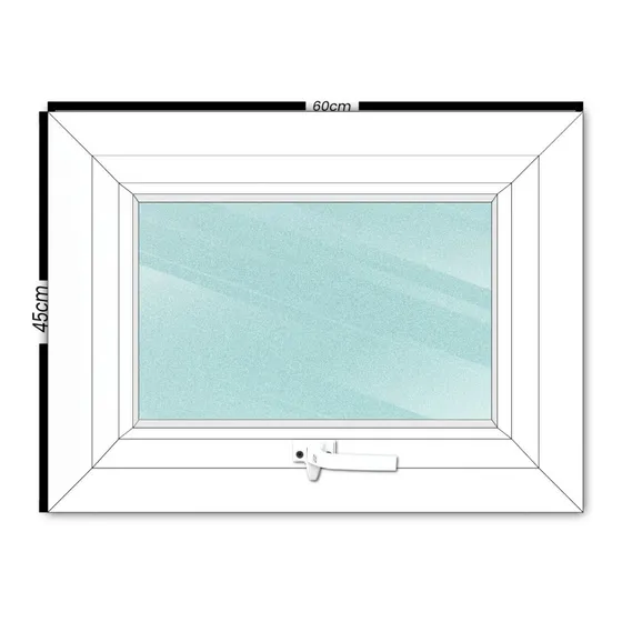 Ventana Pvc Doble Vidrio 60x45 Tipo Desplazable Calidad Nexo
