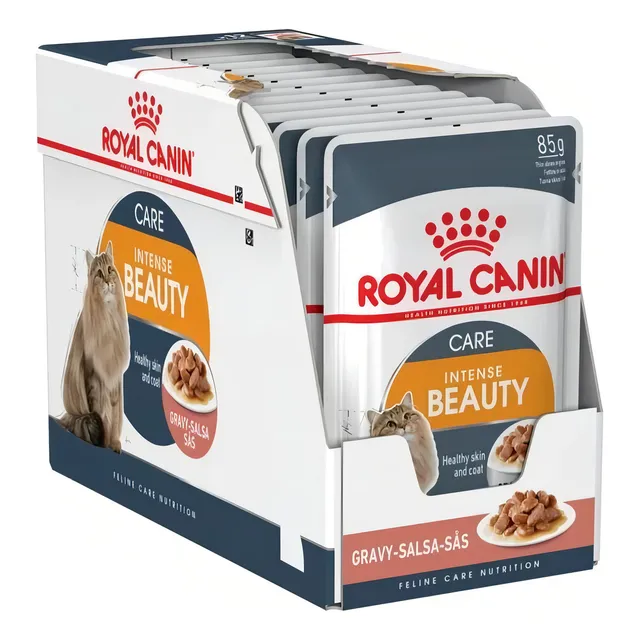 Alimento Royal Canin Care Intense Beauty Para Gato Adulto En Sobre De 85g