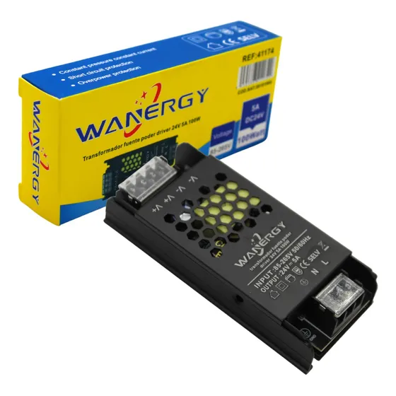 Fuente De Poder Para Tira Led Normal O Neon Multivoltaje