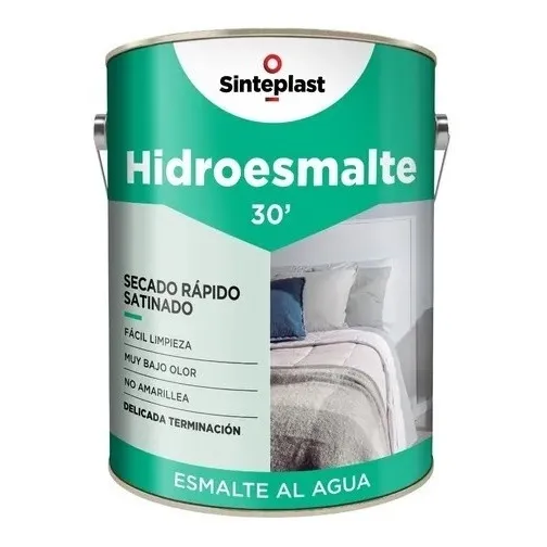 Recuplast Hidroesmalte Blanco Al Agua Satinado 1l