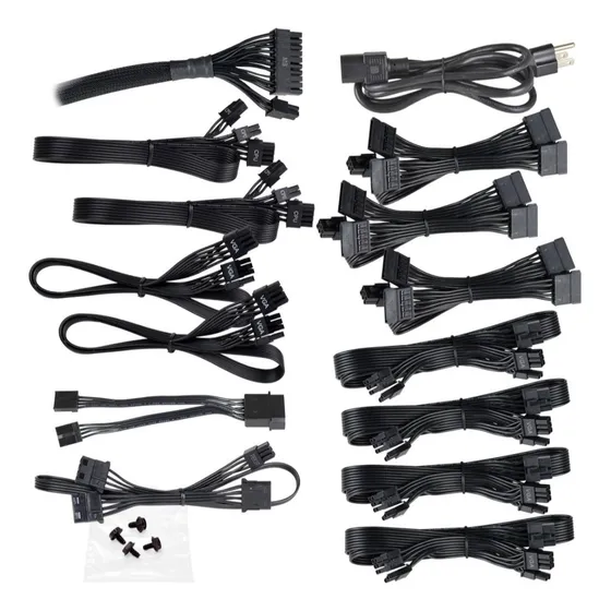 Cables Fuentes Evga Originales,cpu,periférico,vga,sata,molex