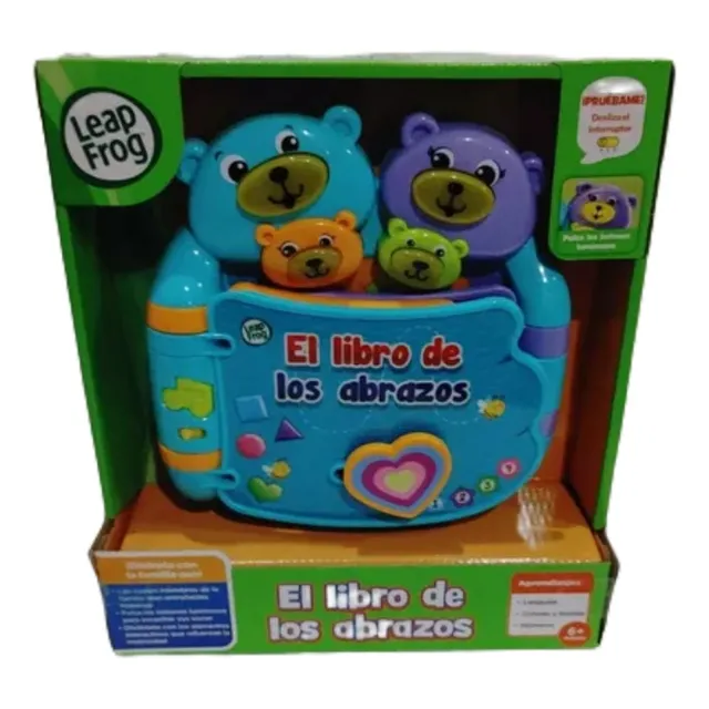 Libro Interactivo Leap Frog Bear Book Hug And Learn Nuevo