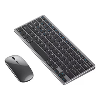 Kit De Teclado Y Mouse Inalámbrico Bluetooth Ultradelgado De Kit De Teclado Y Mouse Inalámbrico Bluetooth Ultradelgado De