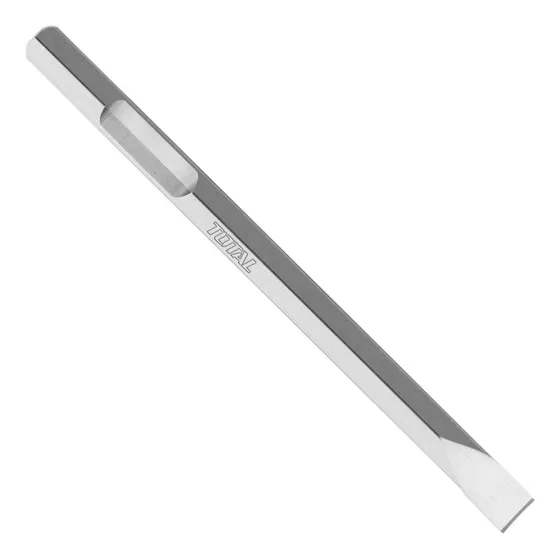 Cincel Chato Sds Hex Total Martillo Demoledor, 28xx35x520mm