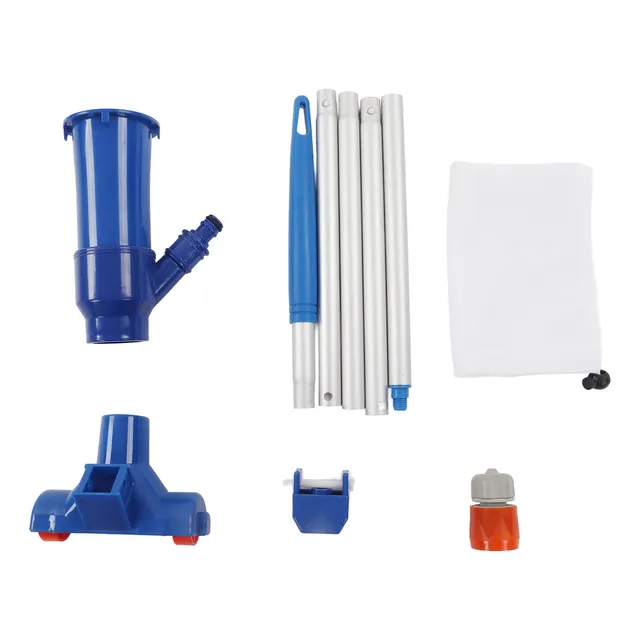 Kit Mantención De Piscina Aspirador Manual