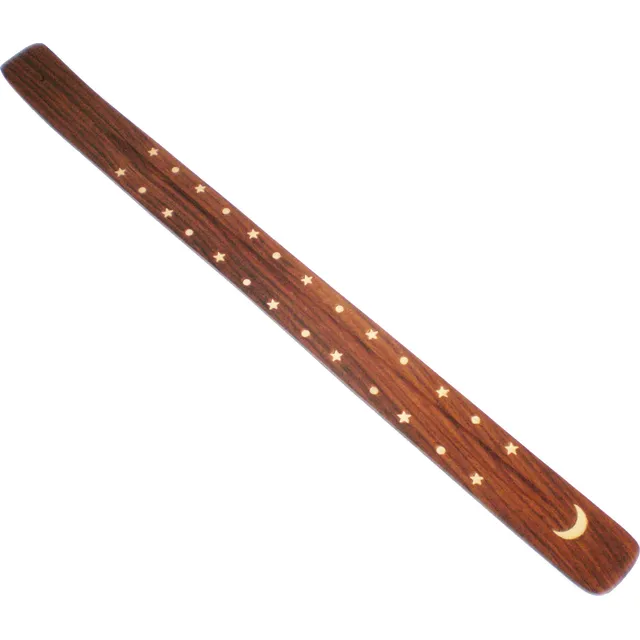 Sol Luna Estrella Jumbo Quemador Incienso Canoa Pre Pack