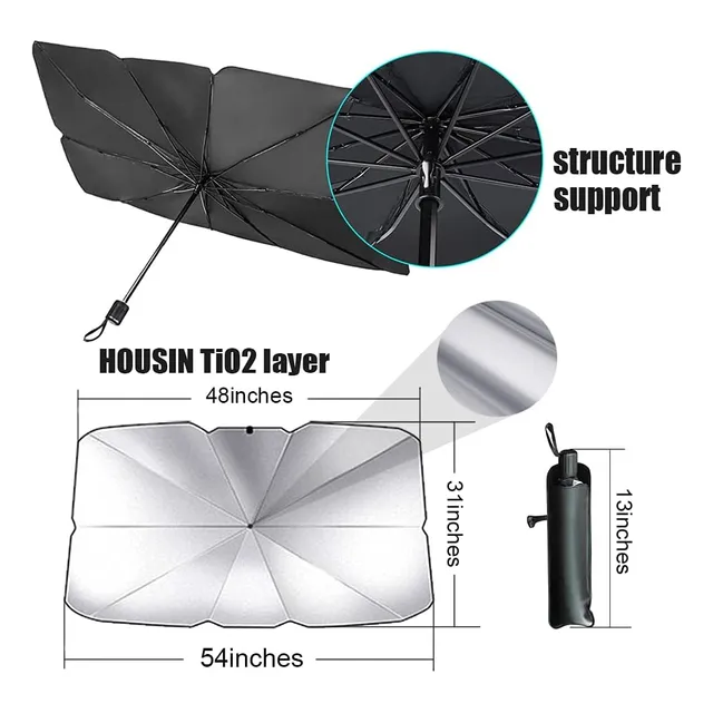 Parasol Para Carro, Paraguas Para El Parabrisas Del Carro, A
