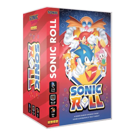 Kess - Juego De Mesa Sonic Roll: Recorre 4 Zonas Clásicas, 1