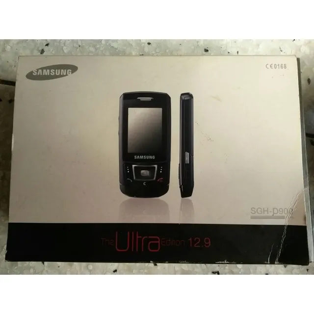 Caja + Accesorios Samsung Sgh-d900 Todo Esta Aun Nuevo
