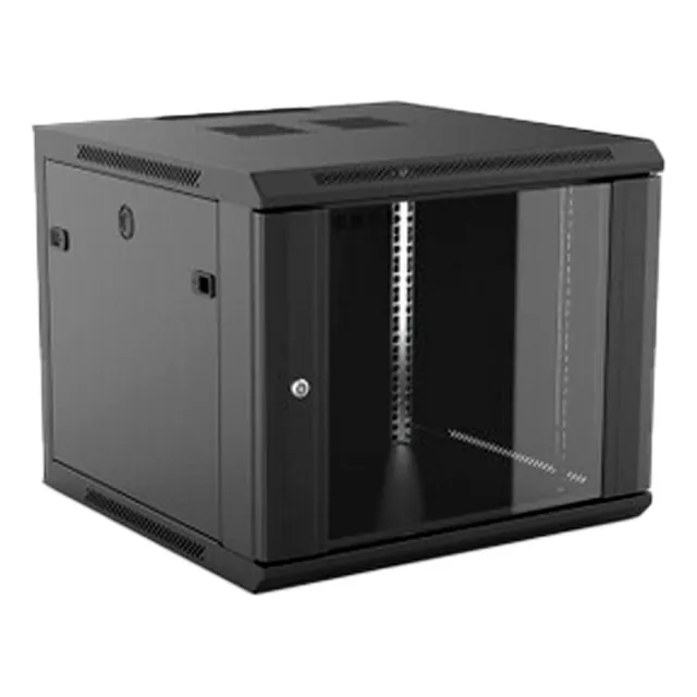 Gabinete Rack Compacto De Pared Monobloque 6ur (30x40x55cm)