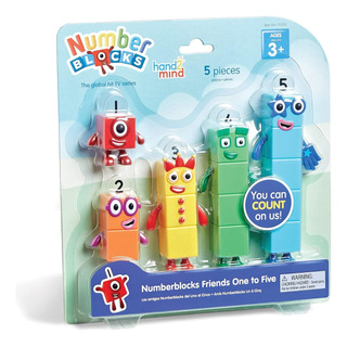 Set Numberblocks Hand2mind Amigos Del 1 Al 5 Coleccionables Set Numberblocks Hand2mind Amigos Del 1 Al 5 Coleccionables