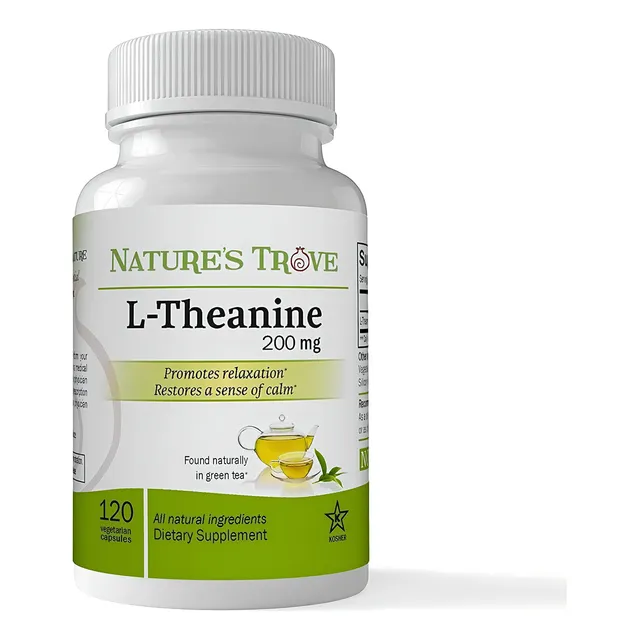  L-teanina Cápsulas Vegetarianas X 120 Unidades