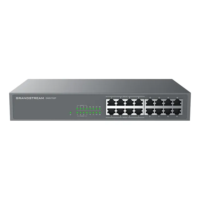 Gwn7702p, Switch Poe No Administrable, 16 X Gigaeth, 8 Poe