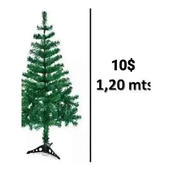 Arbolito De Navidad 1.20 Mtrs