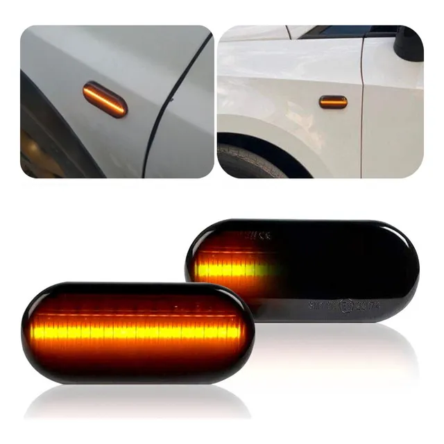2 Led Secuenciales Para Vw A4 Jetta Golf Clásico Polo Vento