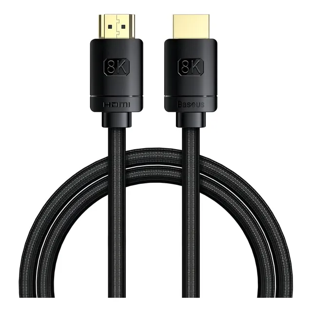 Cable Adaptador Alta Definición Hdmi/hdmi 8k 2m Negro Baseus