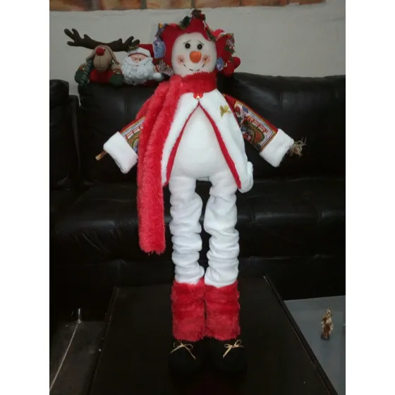 Adornos De Navidad Nieves Patas Largas