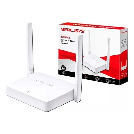 Router Inalámbrico N 300mbps 2 Antenas Mercusys Mw301r Wifi