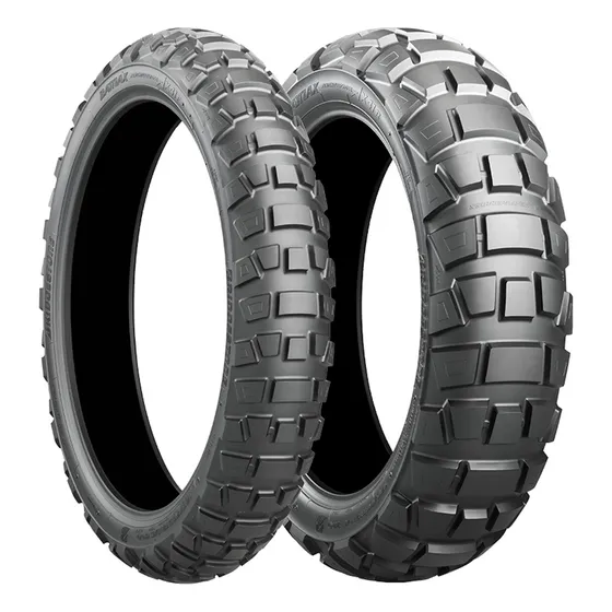 Juego Cubiertas 170 60 17 + 120 70 19 Bridgestone Ax41 Avant