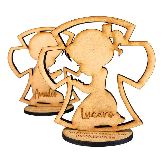 Souvenirs Personalizados En Mdf Para Bautismo Comunión