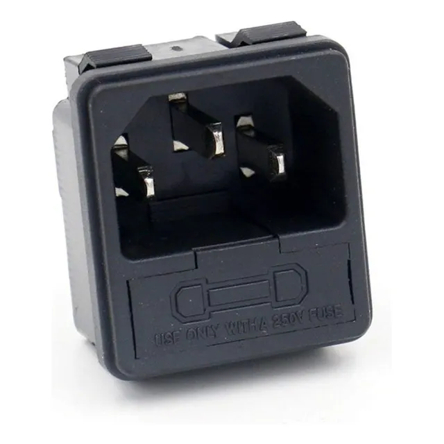Conector Chasis Cable Poder Con Porta Fusible Pelv
