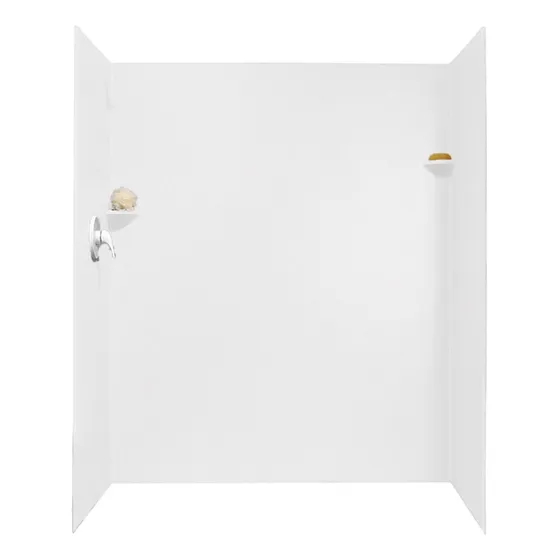 Swanstone 60-inch 72-inch Ducha Pared Kit 32 pulgada