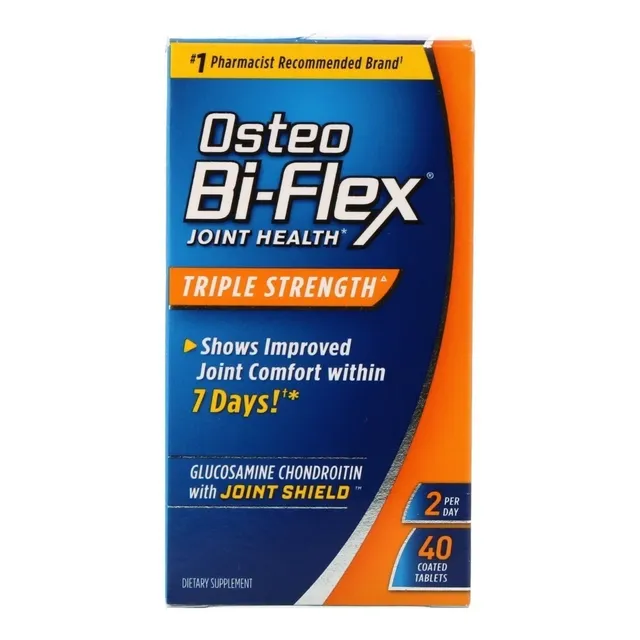 Suplemento Osteo Bi-Flex Osteo Bi-Flex Glucosamina y condroitina Triple Strength x 40 un - comprimidos