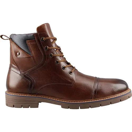Bota Piel Gallery 7351 Botin Vestir Casuales  Hombre 25-29.5