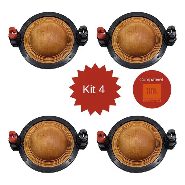 Kit 4x Reparo Para Driver Compatível Selenium D-250x 100w