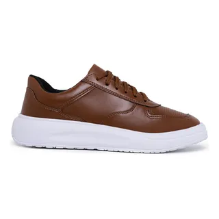 TĂȘnis Sneaker Na Moda Masculino Sola Alta Com Design Urbano TĂȘnis Sneaker Na Moda Masculino Sola Alta Com Design Urbano