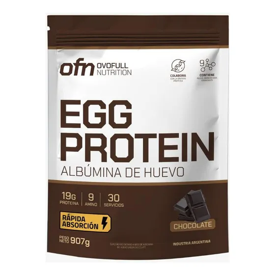 Albúmina De Huevo Ovofull 1 Kg Proteína Claras Saborizada