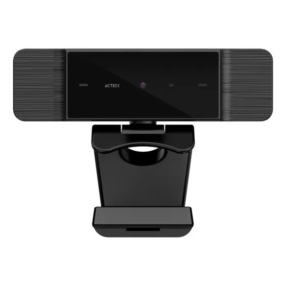Camara Web Acteck 2k Autofocus Haptos Cw680 Color Negro