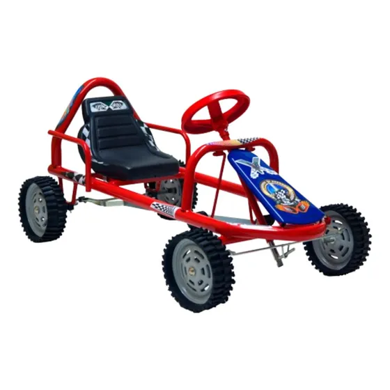 Katib 601 vehículo a pedal kartings color rojo