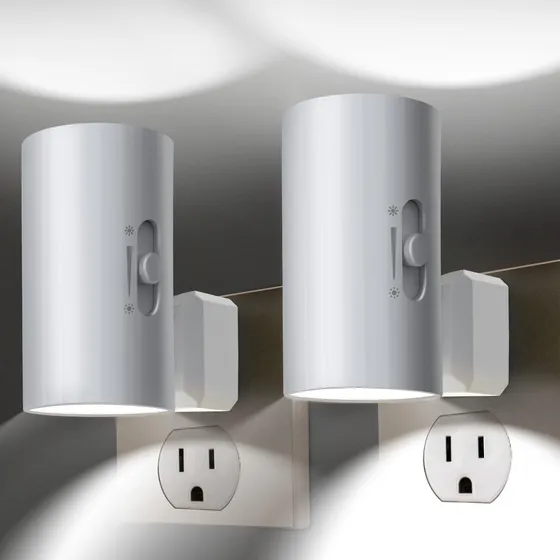 Luz Nocturna Led Regulable Con Sensor Día Y Noche 5000 K