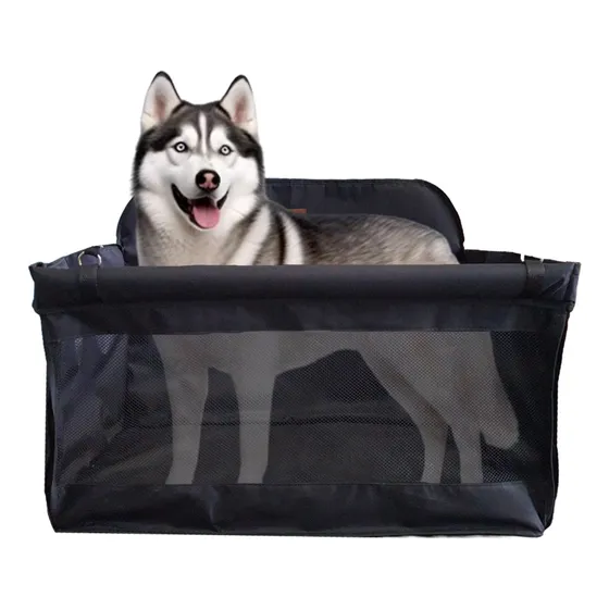 Assento Cadeira Grande Dobrável Carro Pets Cães 40kg Husky