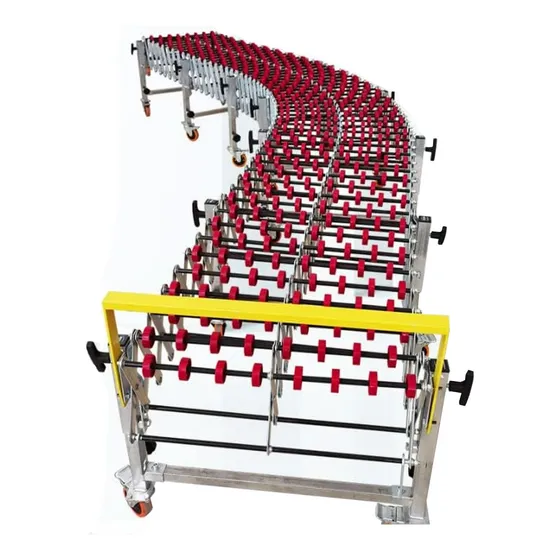 Cinta Transportadora Rodillos Extensible 50 Cms X 10 Metros