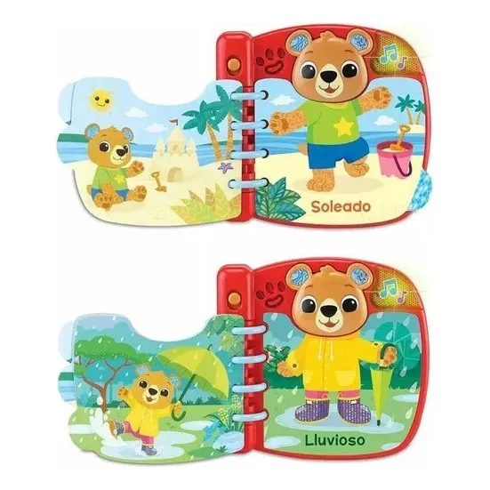 Libro Musical Didáctico Osito Que Me Pongo Vtech Baby