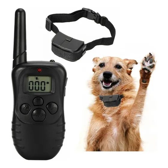 Coleira Elétrica Remota Para Cães Vibration Shock 300m.