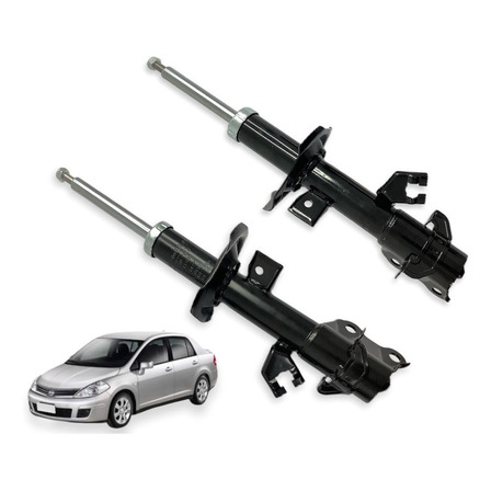 2 Amortiguadores Delanteros Tiida 1.6 L 2015 2016 2017 2018 2 Amortiguadores Delanteros Tiida 1.6 L 2015 2016 2017 2018