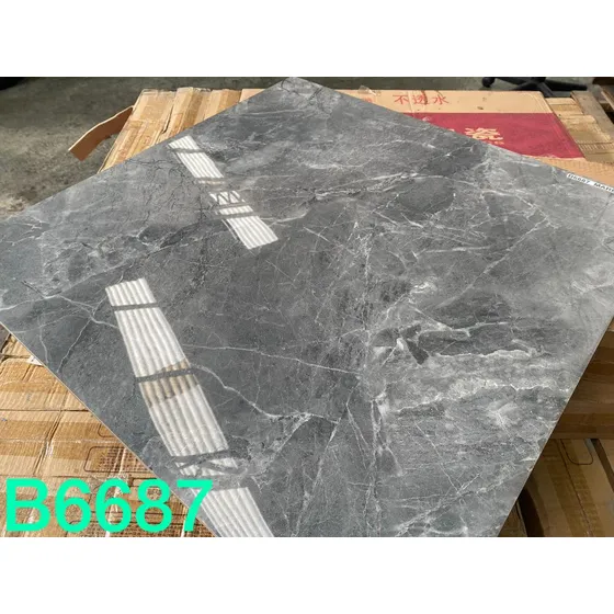 Porcelanato Mármol Gris 60x60 